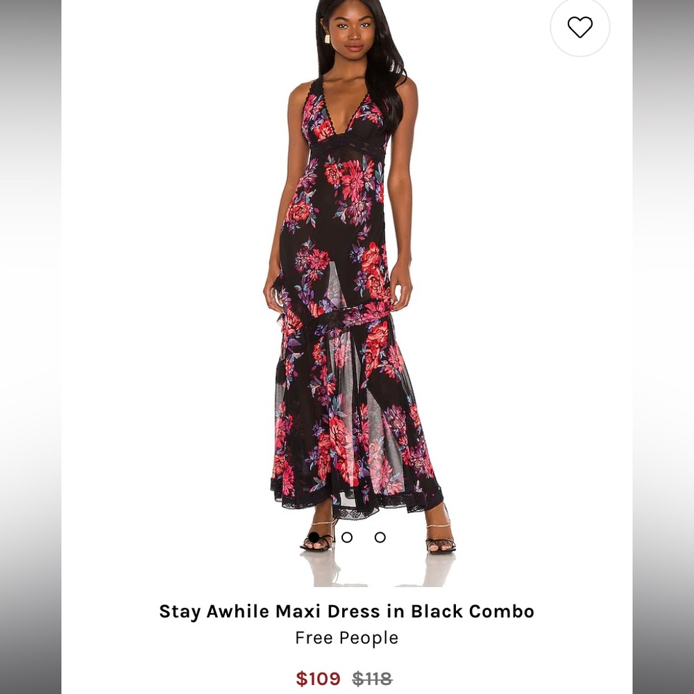 Floral Free People Maxi Dress